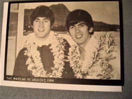 ❗AKTION  4.- Fr. !!❗- Beatles + J.F.K. Karten - Hawaii 1963