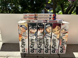 Naruto Massiv Band 1-6 + Naruto 1,2 und Boruto 1