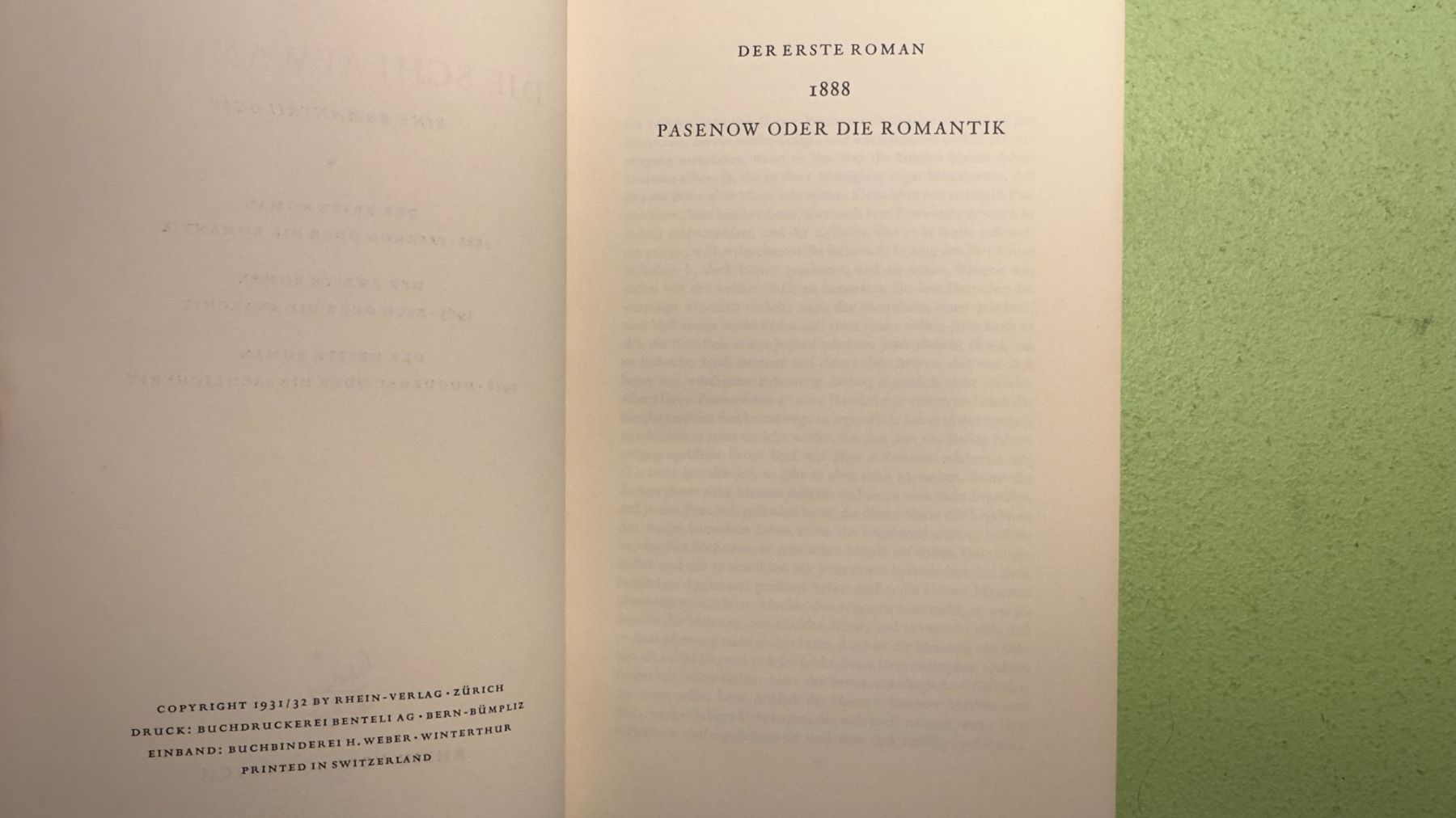 Libri: Hermann Broch: Die Schlafwandler – Usato da Zürich venduto da allp 2