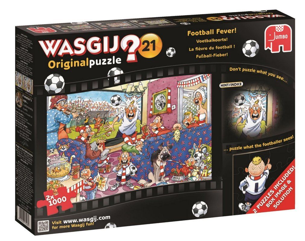 Wasgij Puzzle: Wasgji O21 Fussball – Nuovo e nell'imballaggio originale da Dagmersellen venduto da FBM-Bacheli