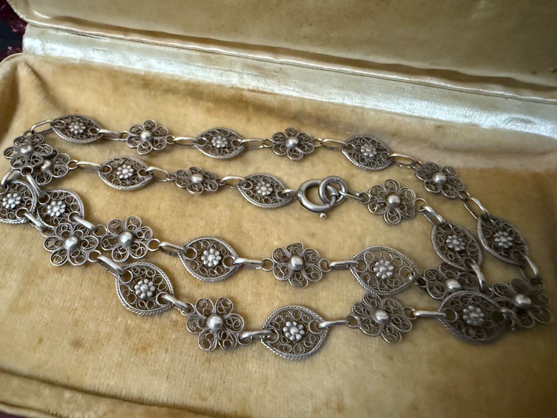 Catenine: Antike Silber Kette 800 – Usato da Spiegel b. Bern venduto da Rogger72