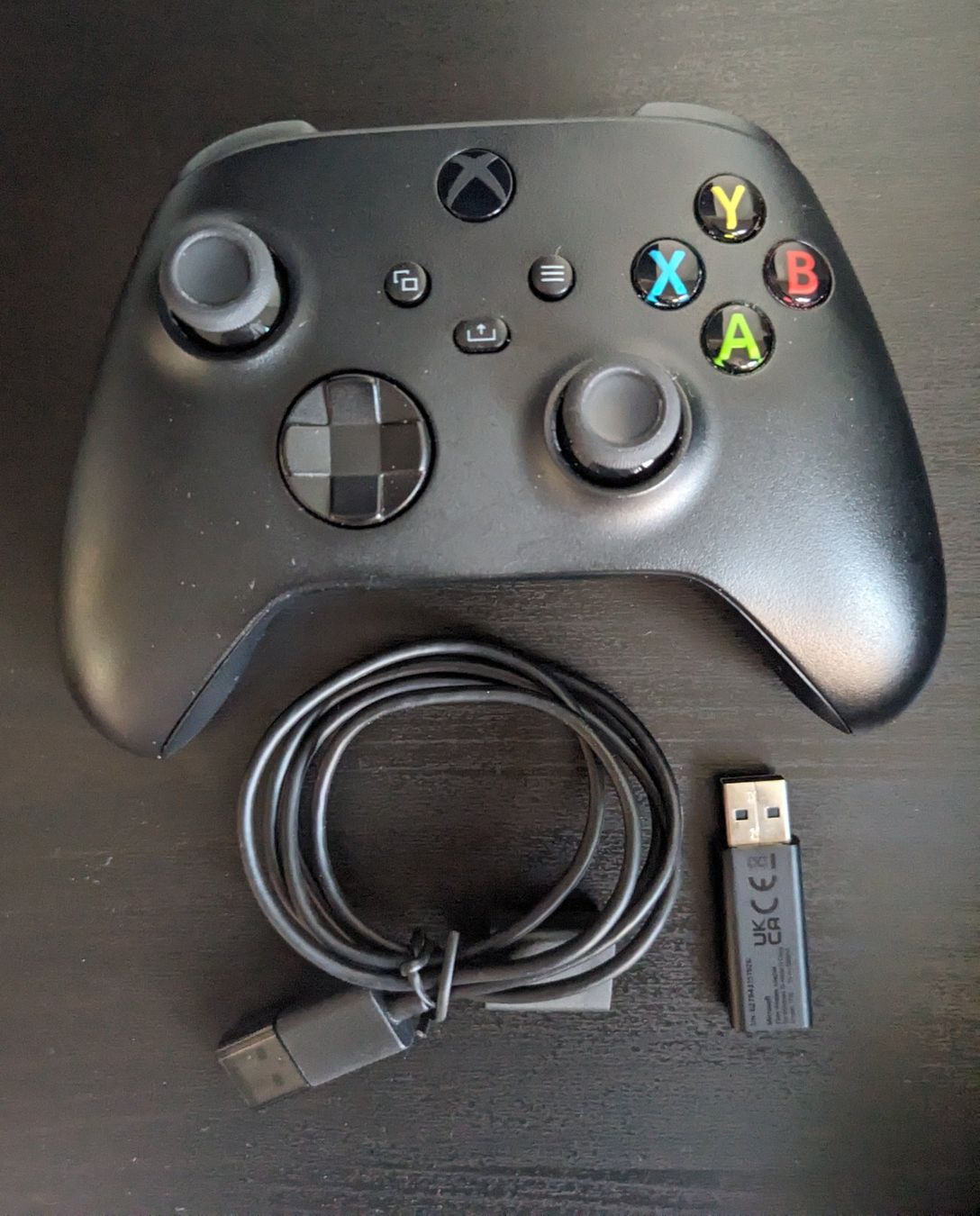 Microsoft Controller: Xbox wireless controller with adapter for PC, Xbox – Usato da Zürich venduto da mis_dg88