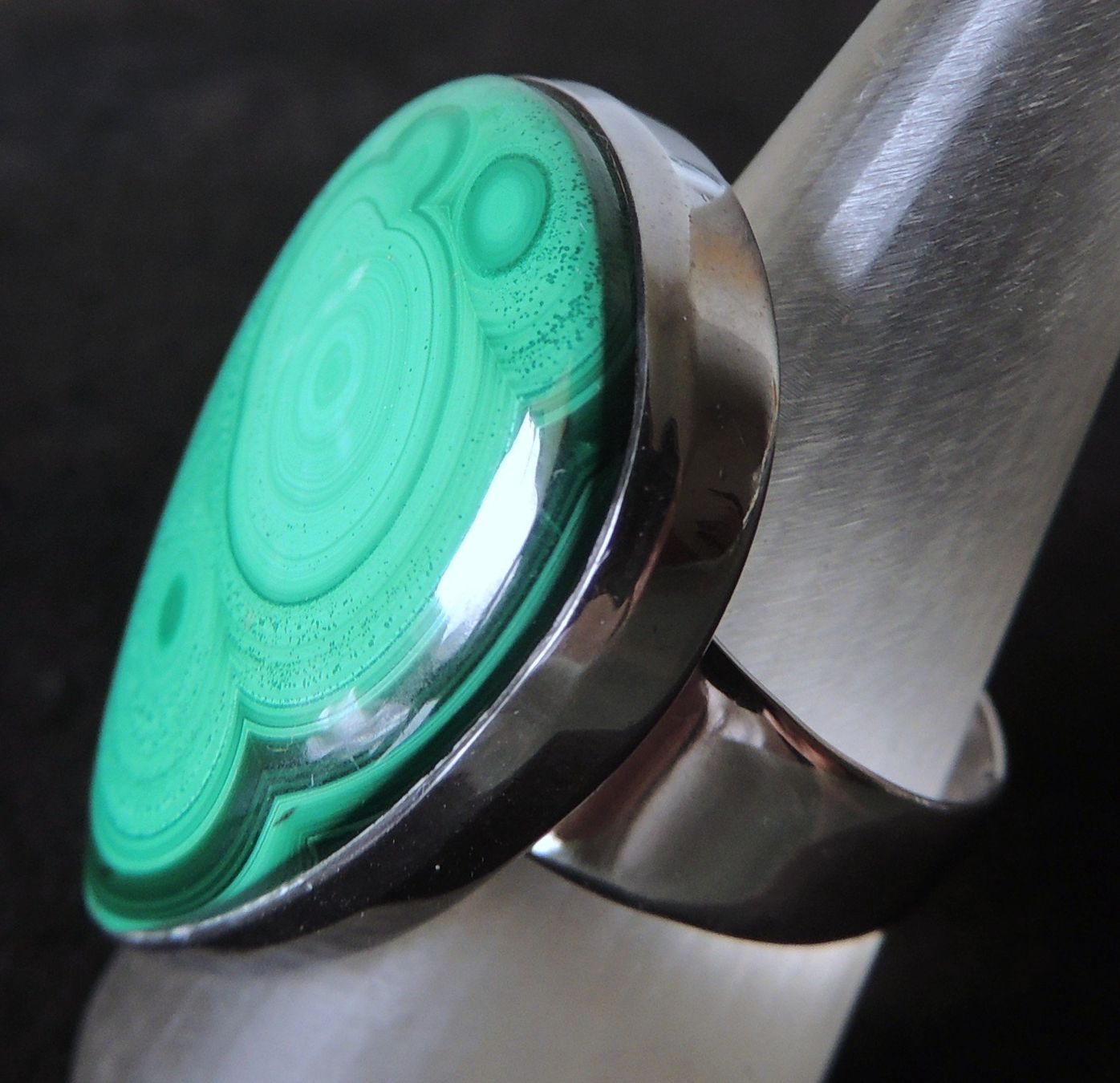 Ringe: Silber 925 Malachit Fingerring Gr. 56 – Neu und originalverpackt aus Waldenburg von schaller707 2