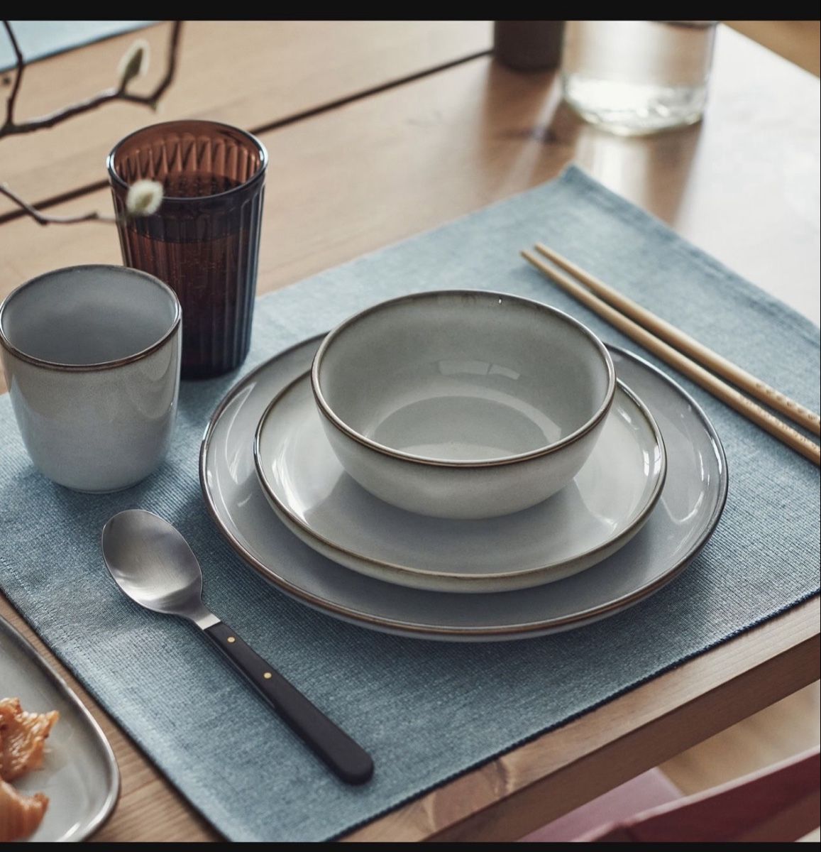 Ikea Set di piatti: Teller Geschirr-Set IKEA (Gladelig) – Usato da Liestal venduto da esr_9y9c