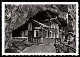 AK Aescher, Gasthaus Wildkirchli in Höhle