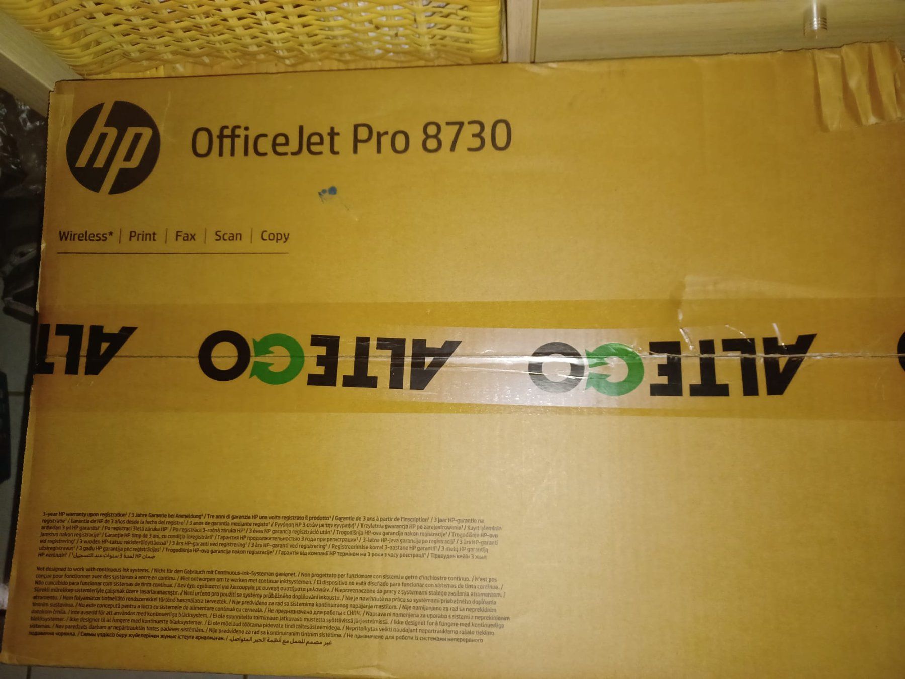 Drucker: Officejet pro 8730 – Neu und originalverpackt aus Zollbrück von mam_5725 2