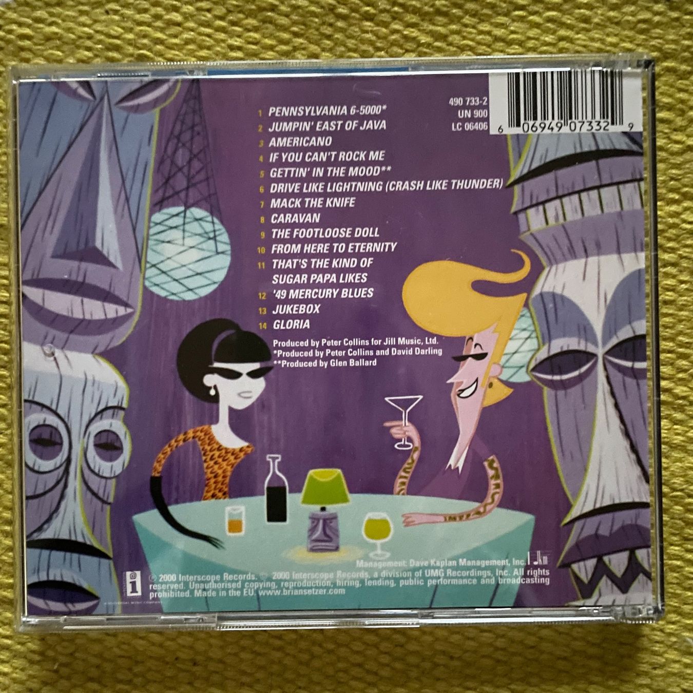 CD: BRIAN SETZER STRAY CATS-VAVOOM! – Usato da Rorschacherberg venduto da CD-Roli 1