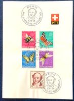 1954 Pro Juventute Satz auf PTT Bögli ET