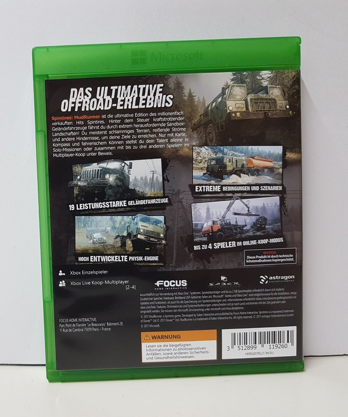 Microsoft Giochi: 😎Xbox One   MudRunner Track Offroad-Erlebnis – Usato da Schüpfheim venduto da Games_Spielkonsolen 1