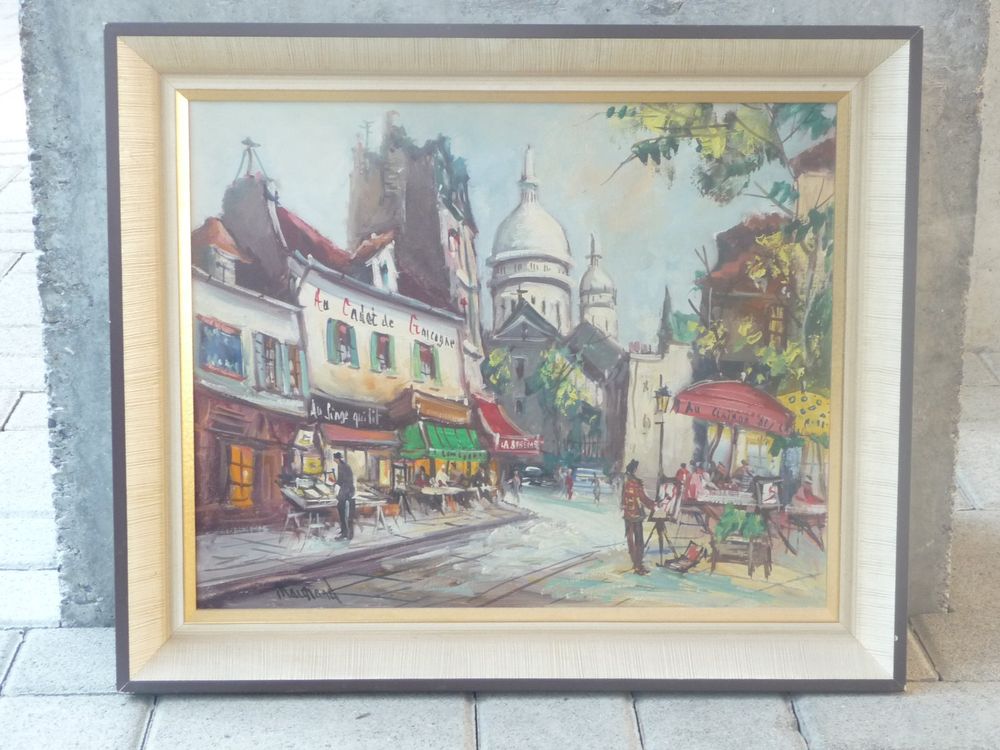 Tableaux: 1 Bild Oel auf Leinwand – D'occasion à Nussbaumen AG par erfolg25