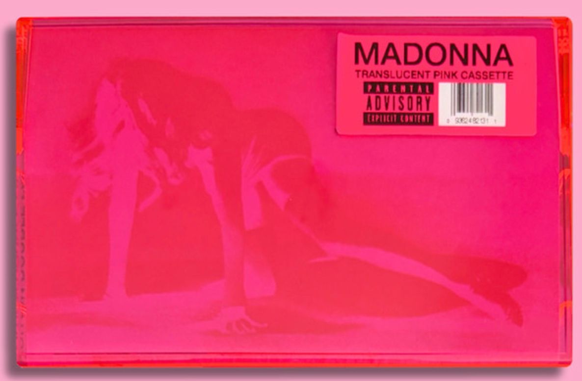 Musicassette: MADONNA CONFESSIONS II K7 PINK TRANSLUCENT – Nuovo e nell'imballaggio originale da Lausanne venduto da davzic