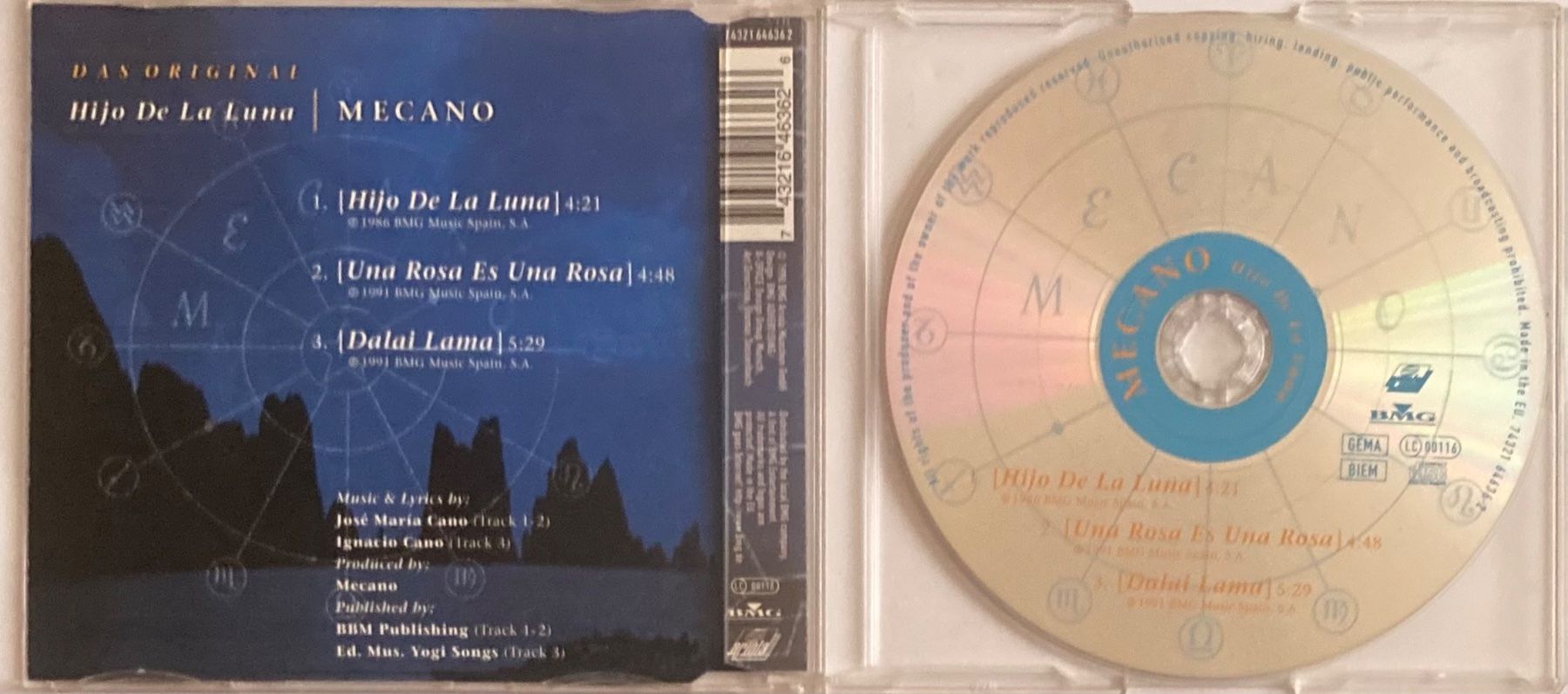 CD: MECANO - HIJO DE LA LUNA – Usato da Poliez-Pittet venduto da Newtown-Records 1