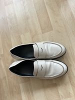 ECCO Leder Loafers / Slipper beige Gr. 39 – bequem & chic