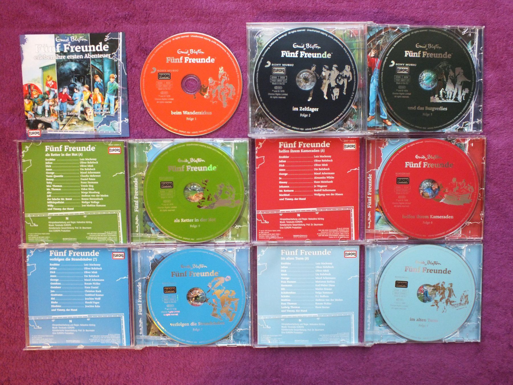 CD: 7 - Fünf Freunde - Hörspiel - CD´s – Usato da Müllheim Dorf venduto da Seeeule01 7