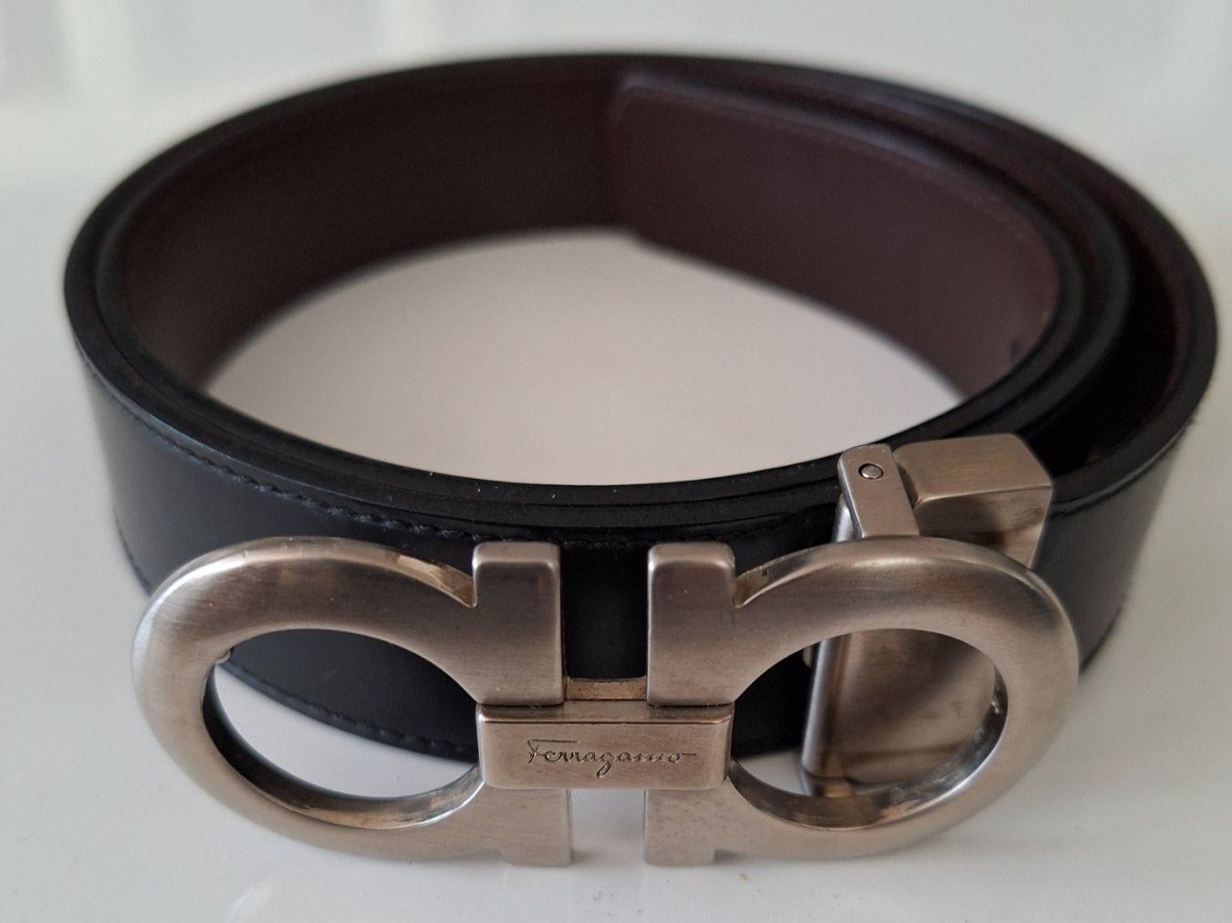 Salvatore Ferragamo Gürtel: Ferragamo Ledergurt – Gebraucht aus Balsthal von aschi63