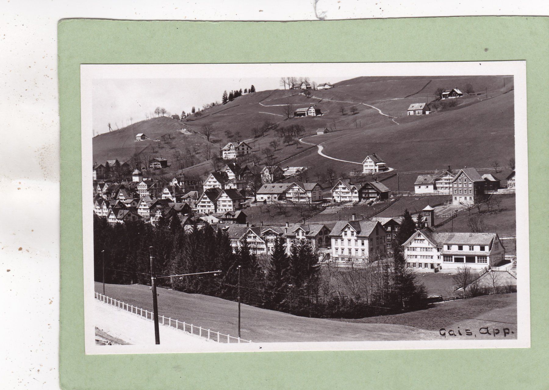 Cartoline postali: Gais – Usato da Herisau venduto da Lisegrat2008