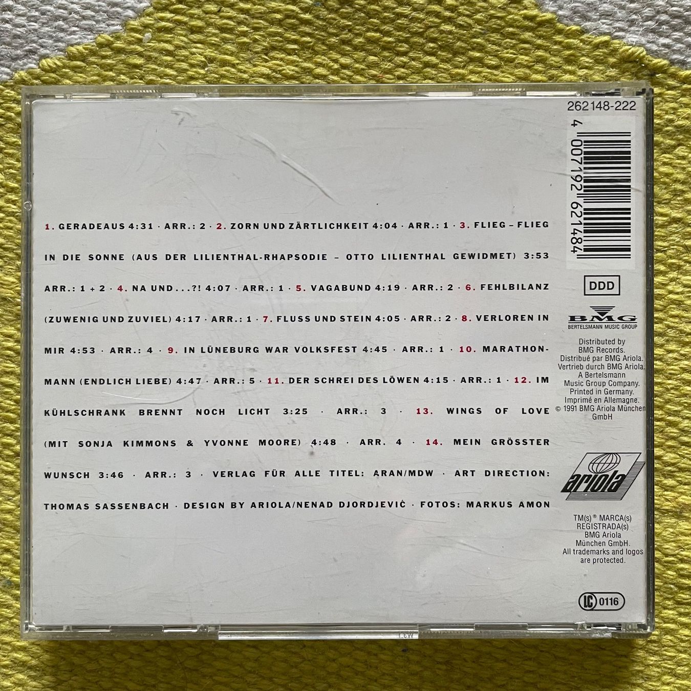 CD: UDO JÜRGENS-GRADEAUS – Usato da Rorschacherberg venduto da CD-Roli 1