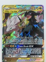 Pokemon Karte Reshiram & Zekrom GX Tag Team Cosmic Eclipe