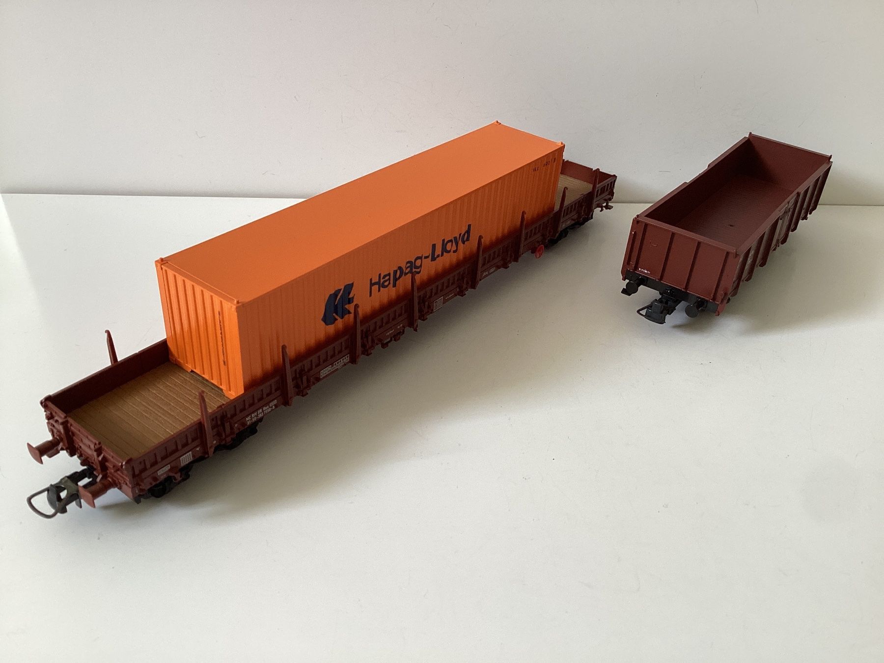 Fleischmann Modellini di ferrovie: Fleischmann Roco Güterwagen DR 1:87 H0 – Usato da Effretikon venduto da simtek_de 1