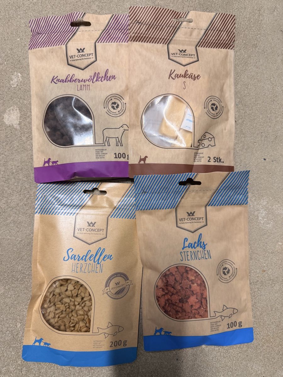 Nourriture: Hundesnacks Vet Concept – Neuf avec emballage d'origine à Niederwangen BE par Bluelike