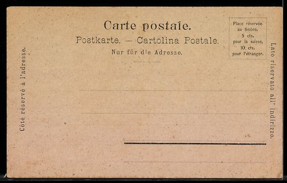 Cartoline postali: Litho Thun, Ortsansicht mit Kirche und S – Usato da Berlin venduto da bartko-reher 1
