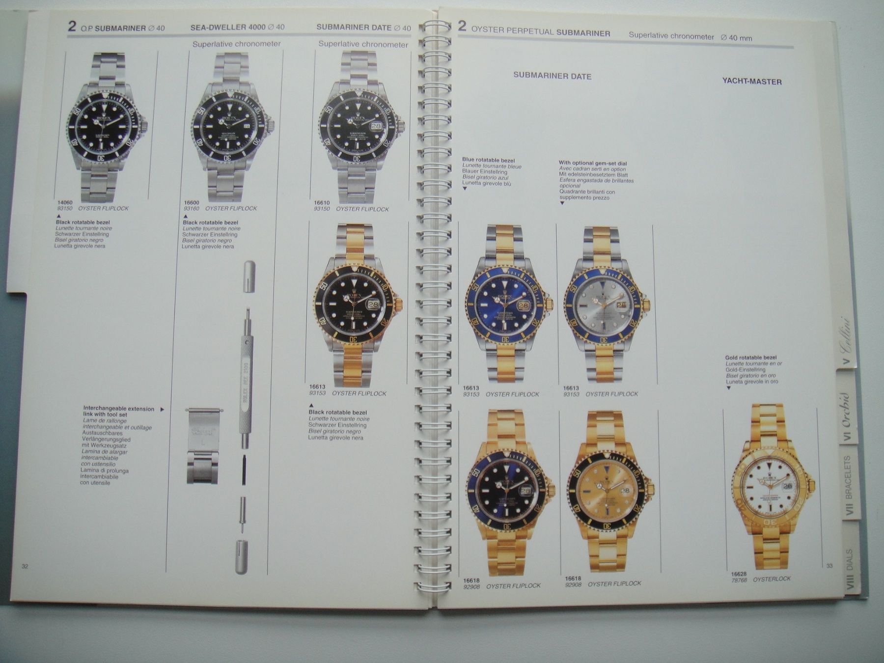 Rolex Documenti: Rolex Katalog / 1993-1994 – Usato da Biberist venduto da keine-ursache 2