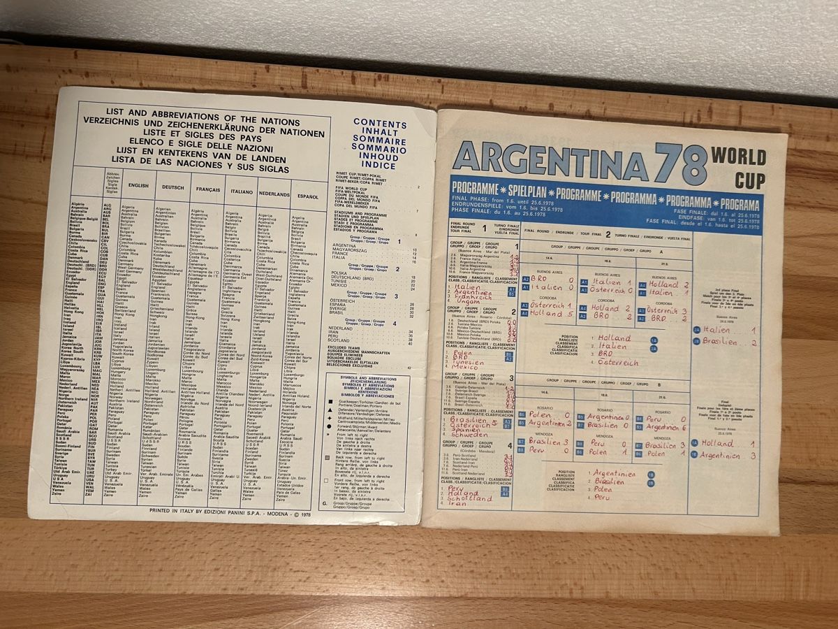 Panini Carte collezionabili: Panini 78 Album – Usato da Schliern b. Köniz venduto da Trebesch 1