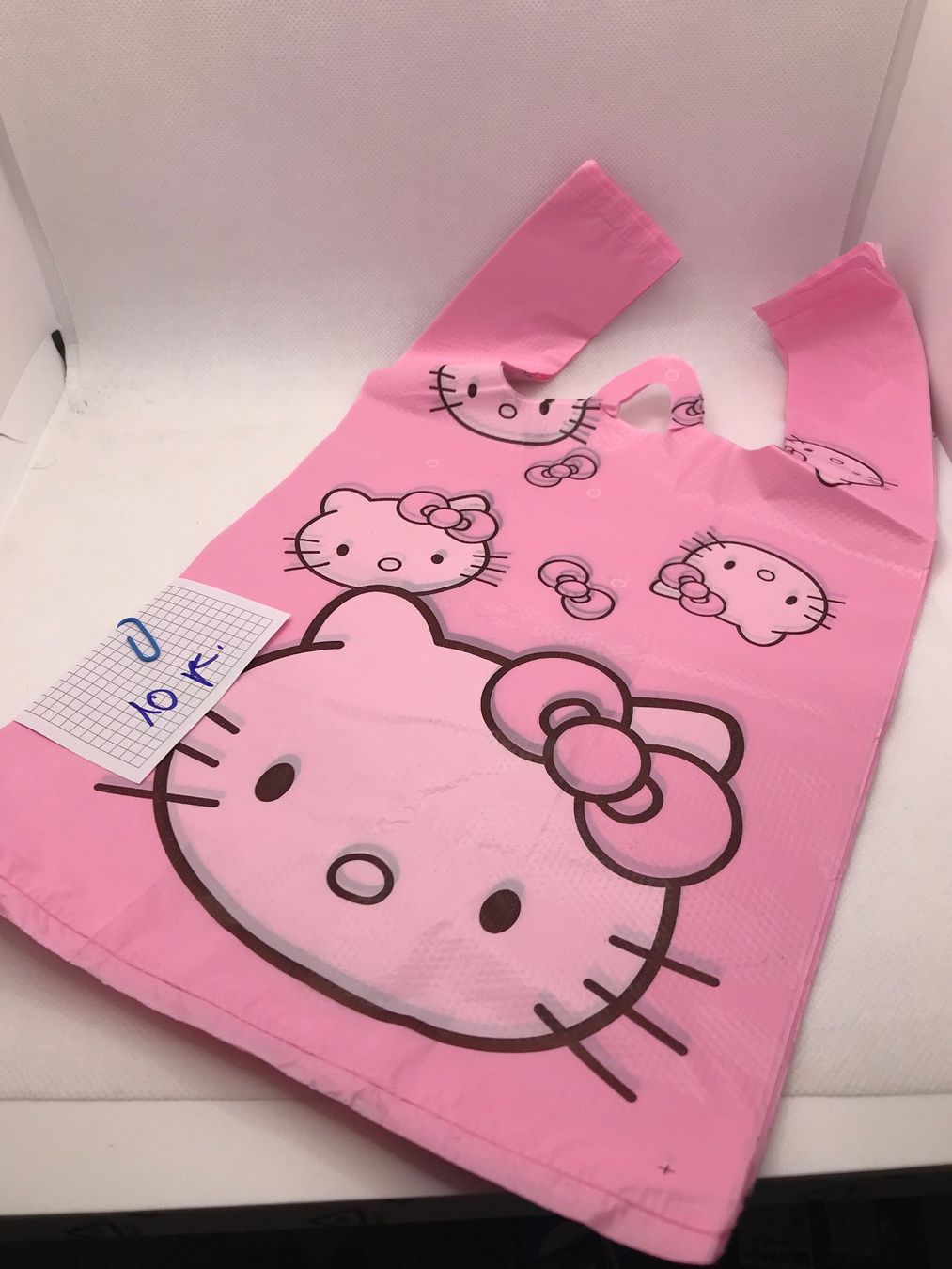 Hello Kitty Borse & Zaini: 10x Kitty Kitty Tragetasche, Pink – Nuovo e nell'imballaggio originale da Niederteufen venduto da mix18 3