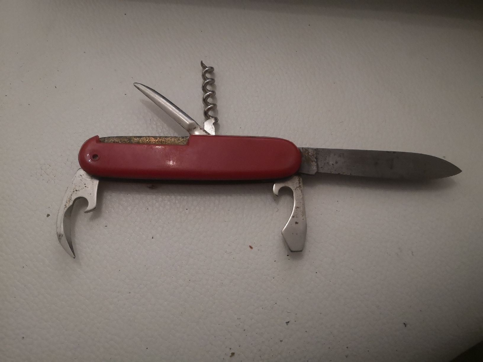 Coltelli tascabile: Taschenmesser Sackmesser, rot – Usato da Belp venduto da mar_76s8
