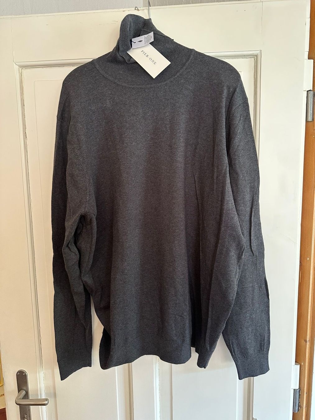 Maglioni & Felpe: Pier One Rollkragenpullover dunkelgrau 5 XL neu – Nuovo e nell'imballaggio originale da Bern venduto da womiman