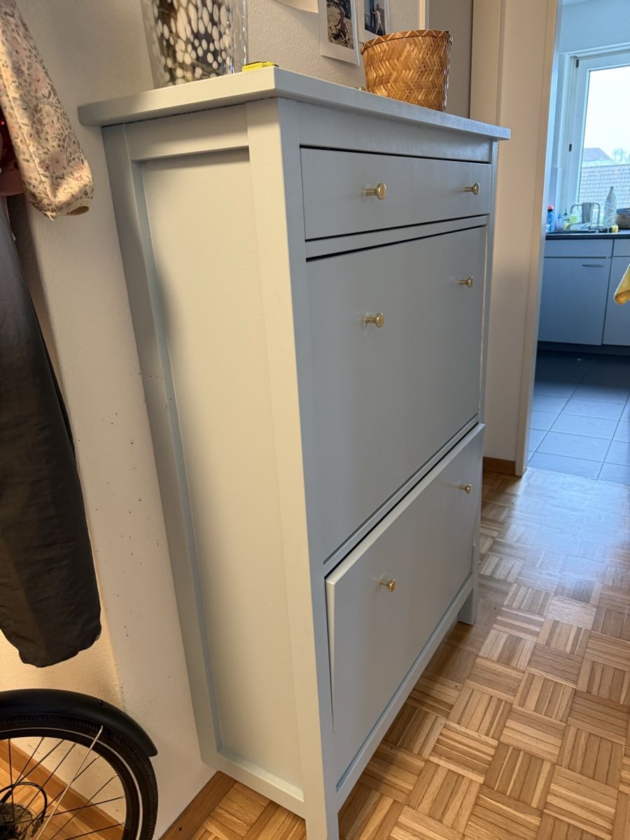 Cassettiere: Schöne, Hellblaue Schuhschrank von Ikea – Usato da Zürich venduto da eddy_p 2