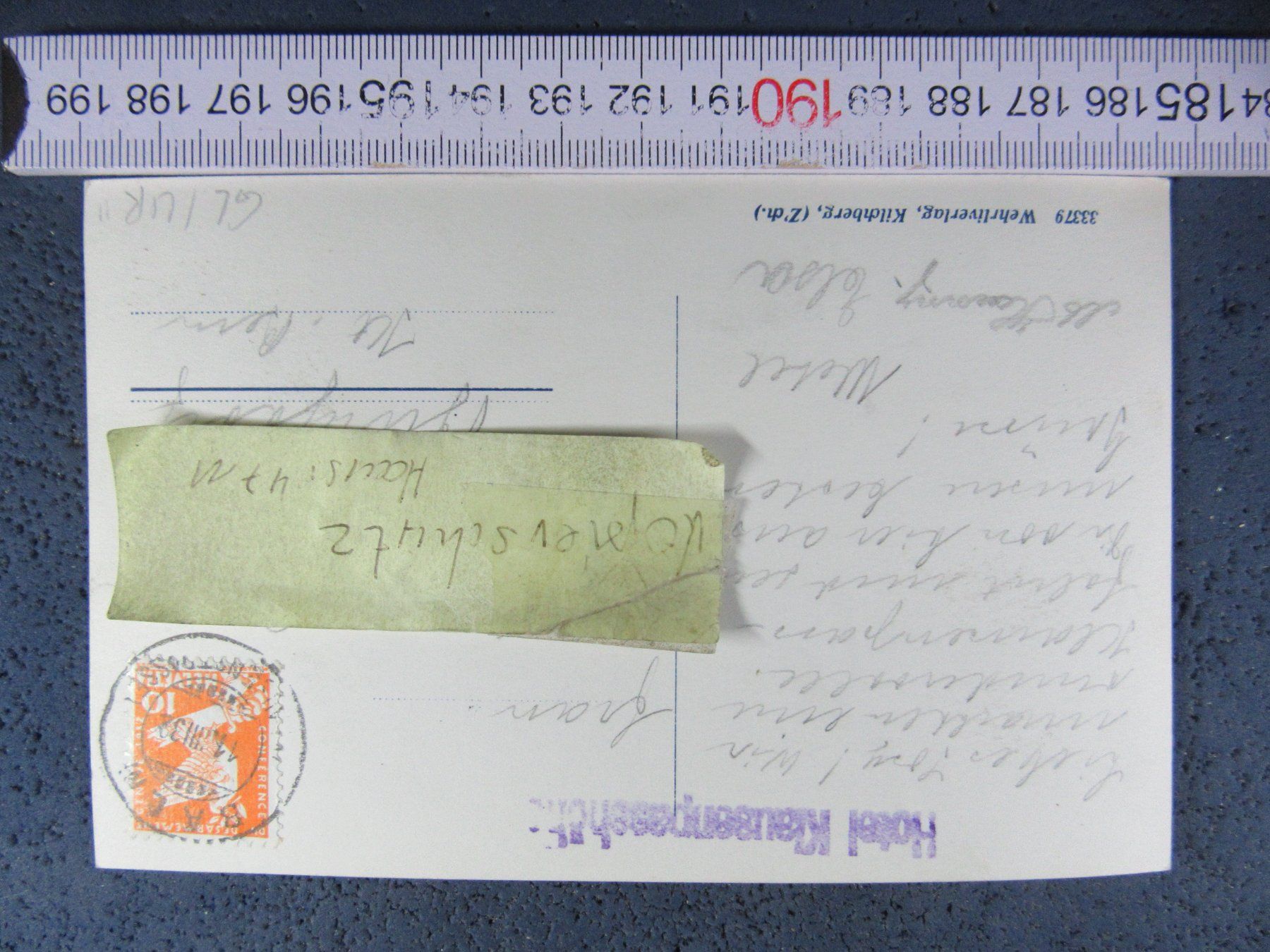 Ansichtskarten: KLAUSENPASS-HÖHE HOTEL URI AK 1932 – Gebraucht aus Ettingen von Hausi4711 2