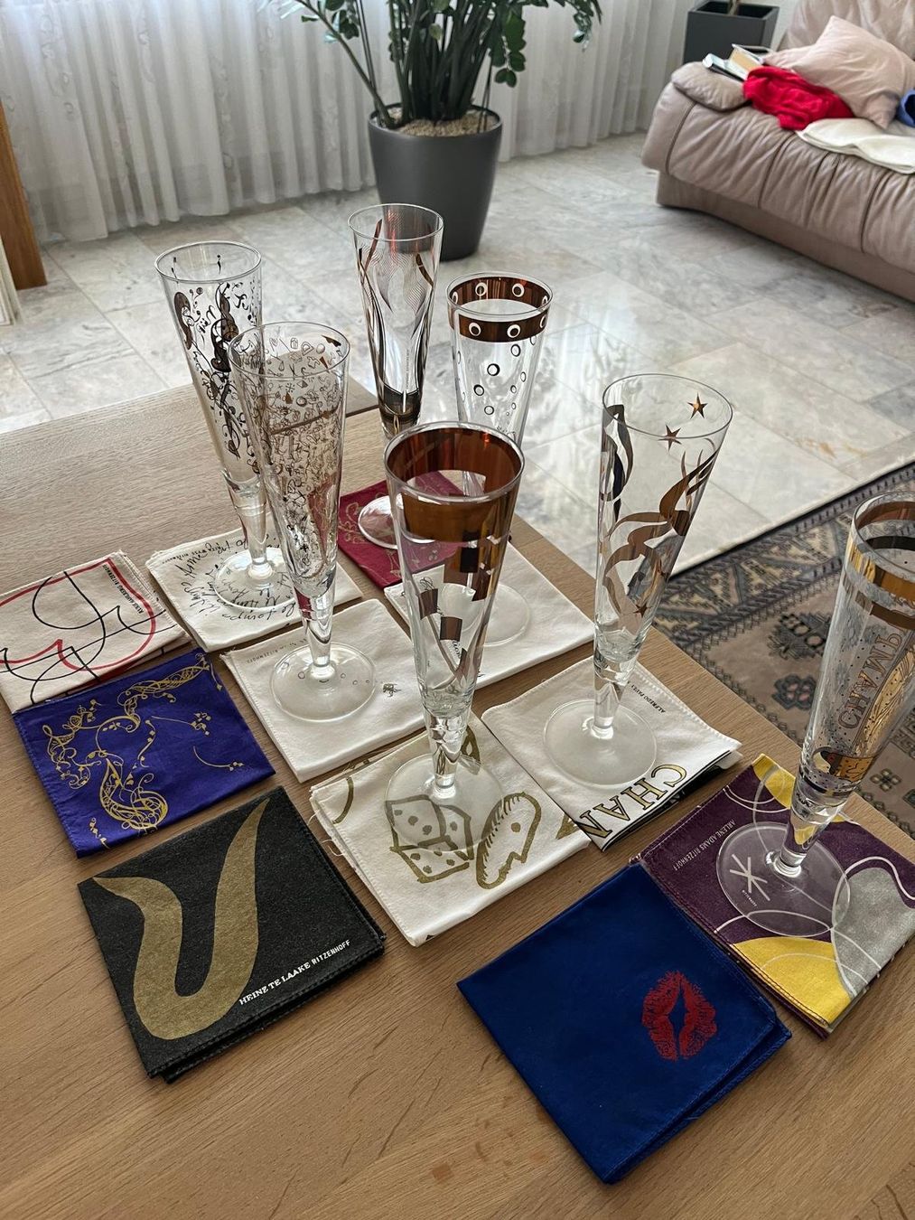 Bicchieri: Ritzenhoff CHAMPAGNERGLÄSER 7 Stück – Usato da Oekingen venduto da Leegate 3