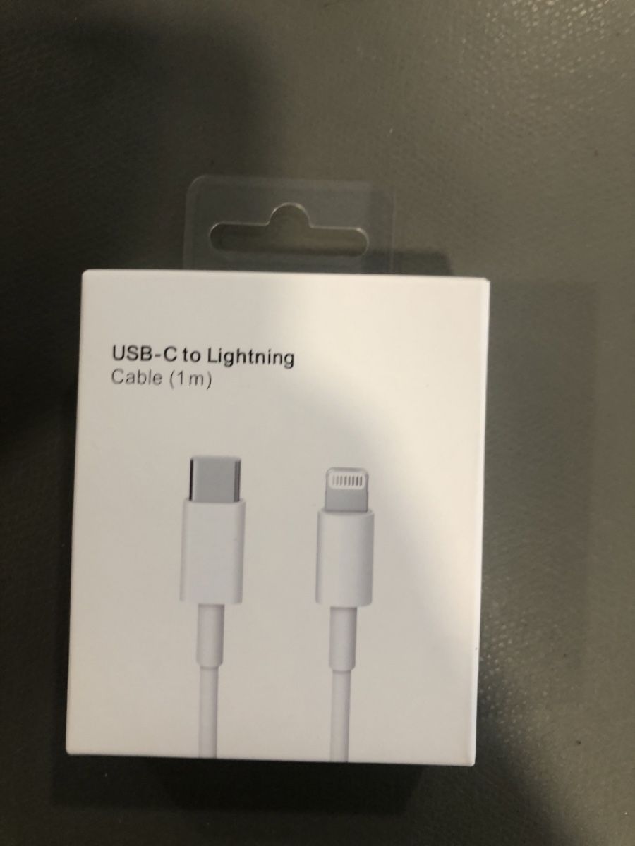 Caricabatterie: USB-C to Lightnig Cable 1m – Nuovo e nell'imballaggio originale da bern venduto da reptechnic