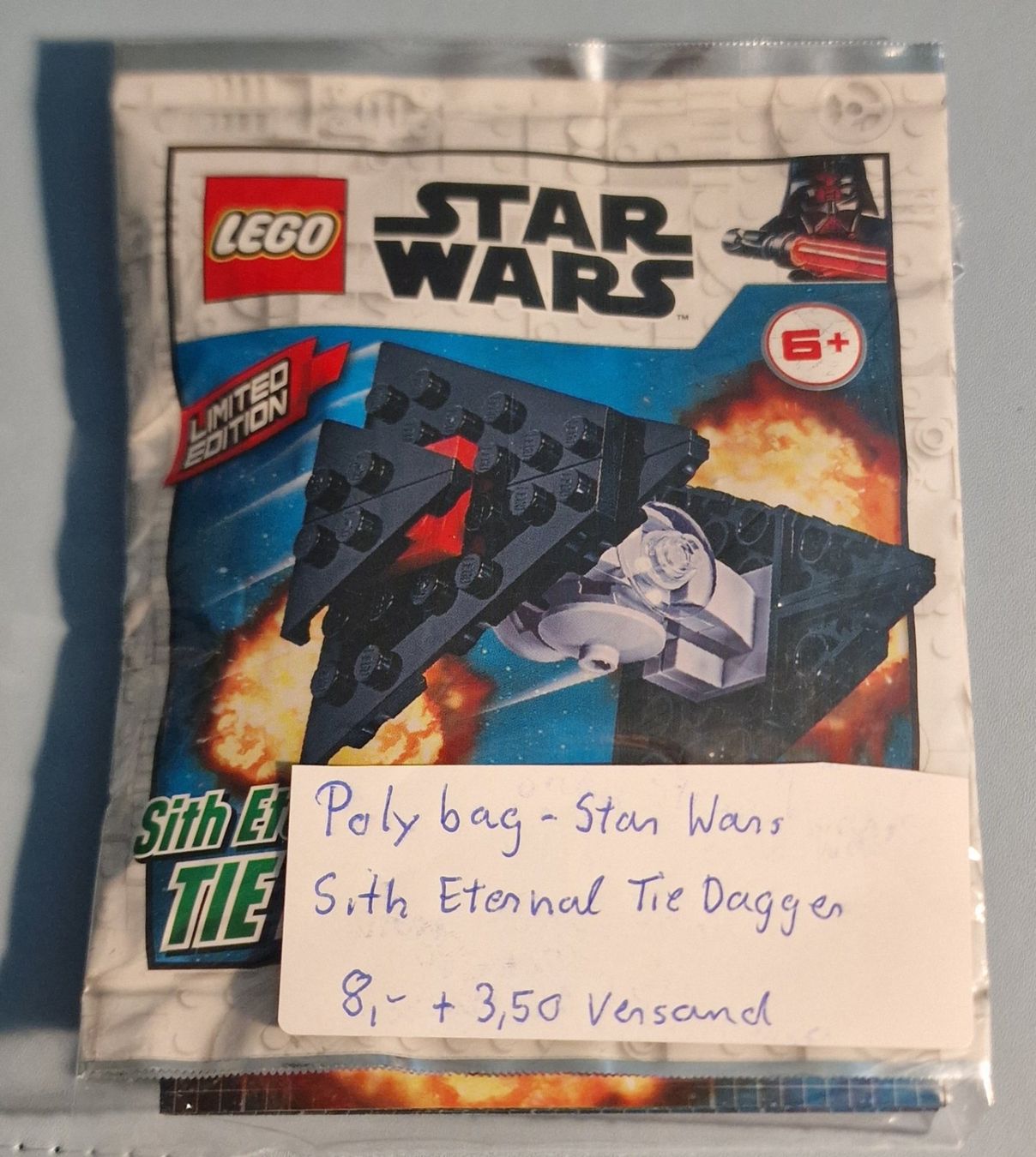 Lego Figuren: Star Wars - Polybag von Legoheft : Sith Internal Tie Dagger – Gebraucht aus Zürich von Tantefrosch