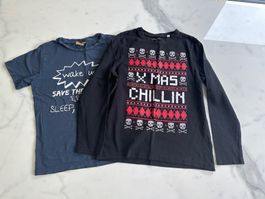 2 Jungen T-Shirts Gr. 146-152