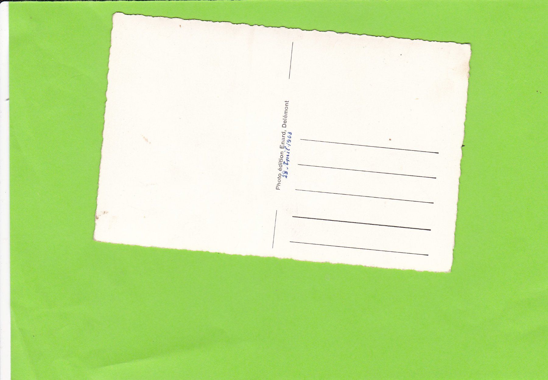 Cartoline postali: Le Landeron, Le Pont de St. Jean – Usato da St. Peterzell venduto da neckertal 1