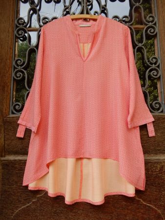 Tunika  100 % Viskose   *  NILE  *  XS  ( S / 38 ?  )    NEU