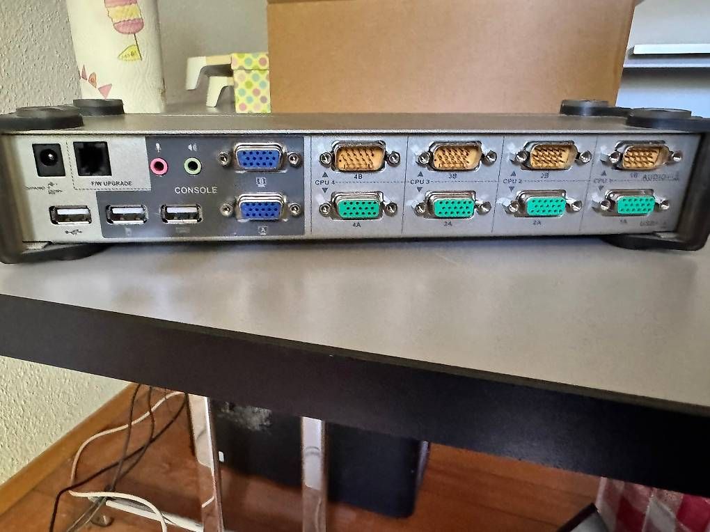 Unità & Adattatore: ATEN Dual-View KVM-Switch 4 Port – Usato da Dättwil AG venduto da mabo61 1