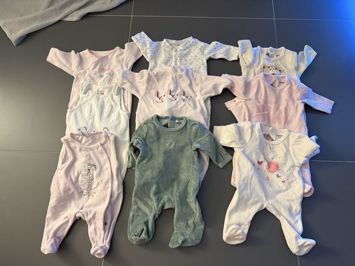 Lotti & Set di vestiti: Lot de 9 pyjamas T54-56 – Nuovo (secondo la descrizione) da Saulcy venduto da lanah31