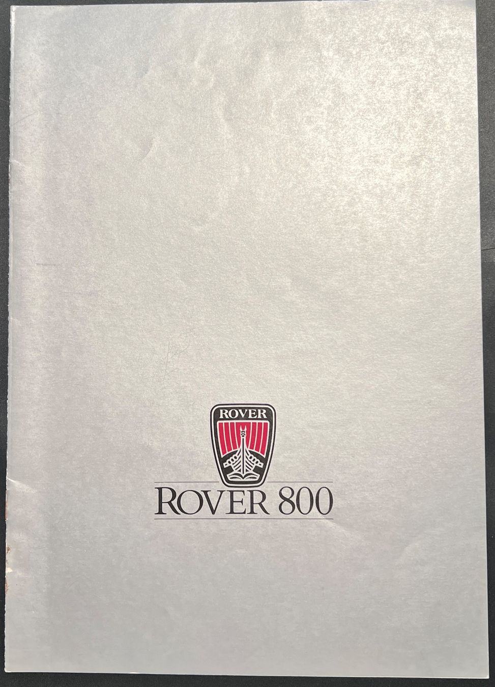 Rover Documenti: Rover 800 Prospekt – Usato da Thun venduto da Cravatte