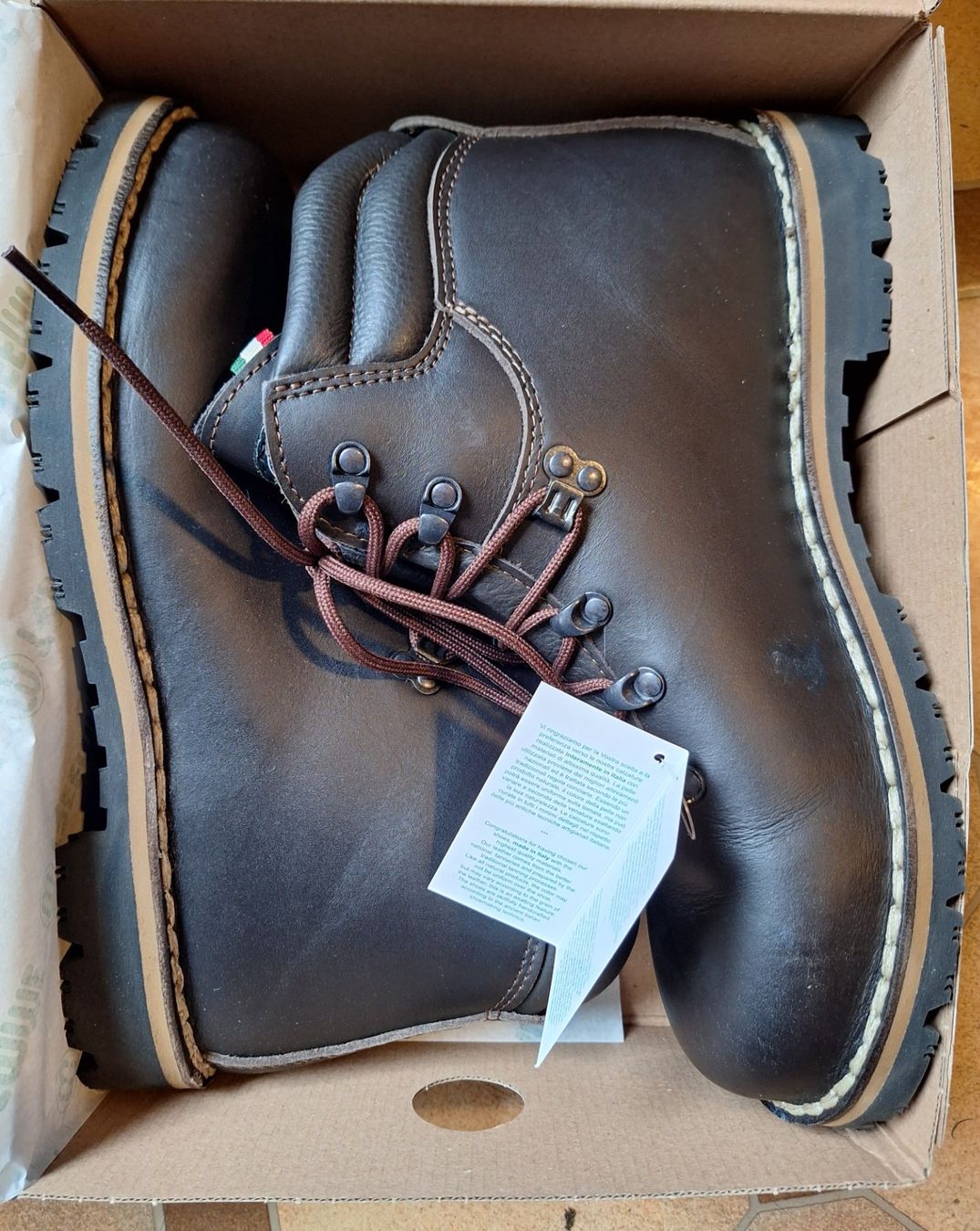Scarpe da uomo: Treemme Hiking Boots Size 46 EU – Nuovo e nell'imballaggio originale da Basel venduto da OnutWOODLAND 3