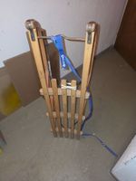 Holzschlitten Schlitten