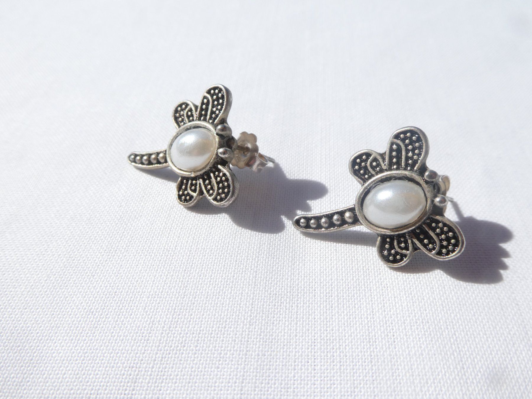 Orecchini pendenti & Orecchini a lobo: Ohrstecker, Libelle, Modeschmuck; Länge 2cm – Nuovo (secondo la descrizione) da Gattikon venduto da kaandooh 1