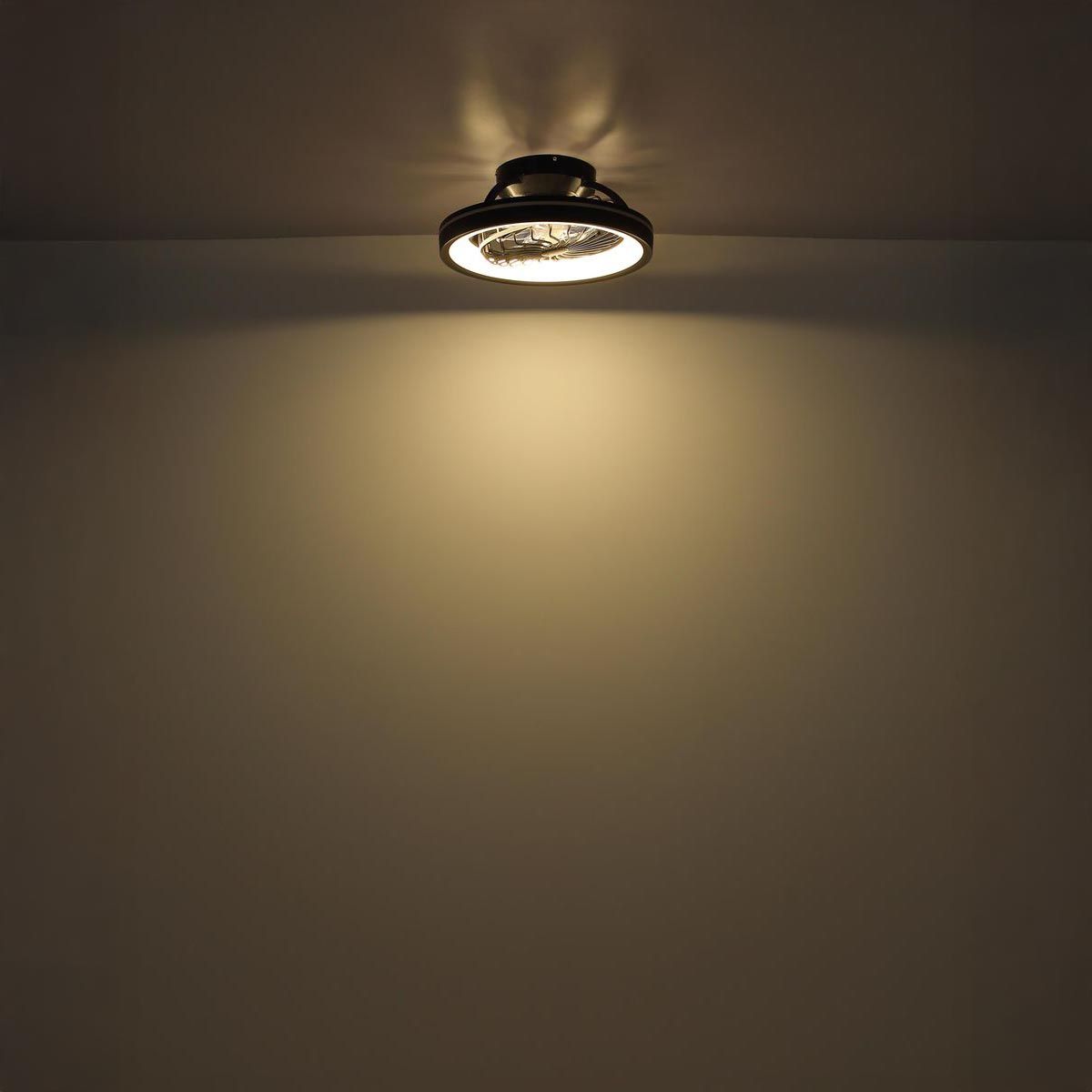Lampadari & plafoniere: LED Deckenventilator, RGBW, Ø 48 cm – Nuovo (secondo la descrizione) da Kreuzlingen venduto da Smart-Light 3