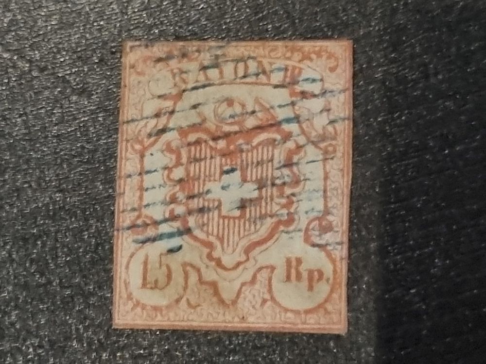 TIMBRE NAPOLÉON 20C Bleu Type I N°14A - Oblitéré Non dentelé-003 EUR 12,00 - IT