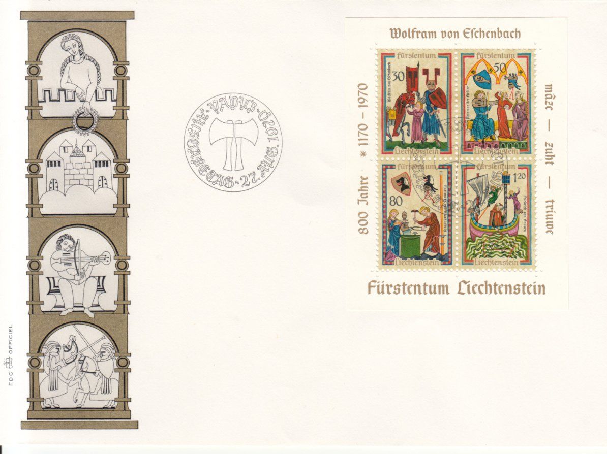 Tous les timbres: LBK 466  FDC – D'occasion à Bürglen TG par StampGraf