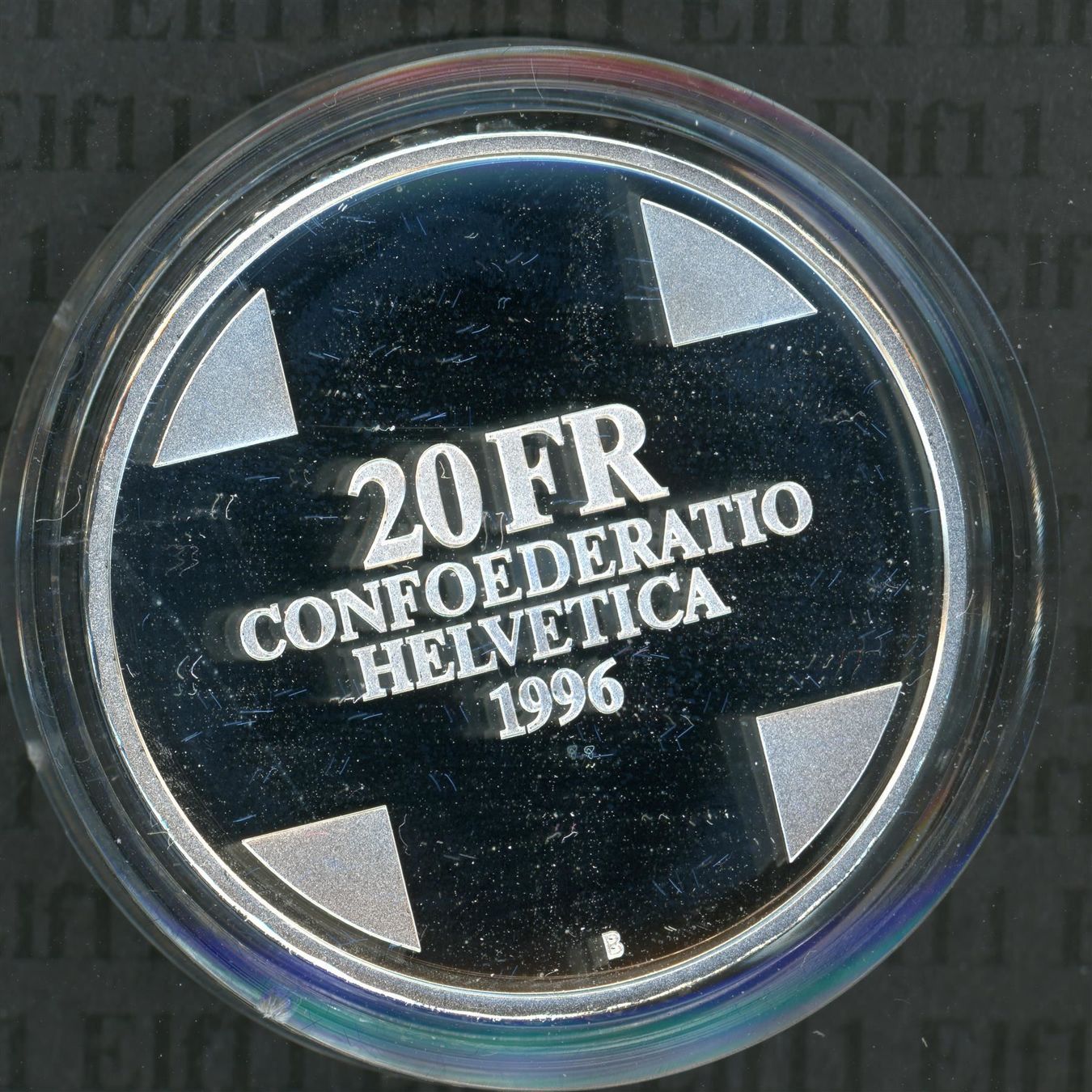 Tutti le monete: CHF__20.00 1996 Riese Gargantua PP 20 Franken – Nuovo e nell'imballaggio originale da Widnau venduto da Elf11