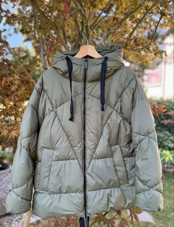 Daunenjacke Steppjacke Khaki Grösse L neuwertig