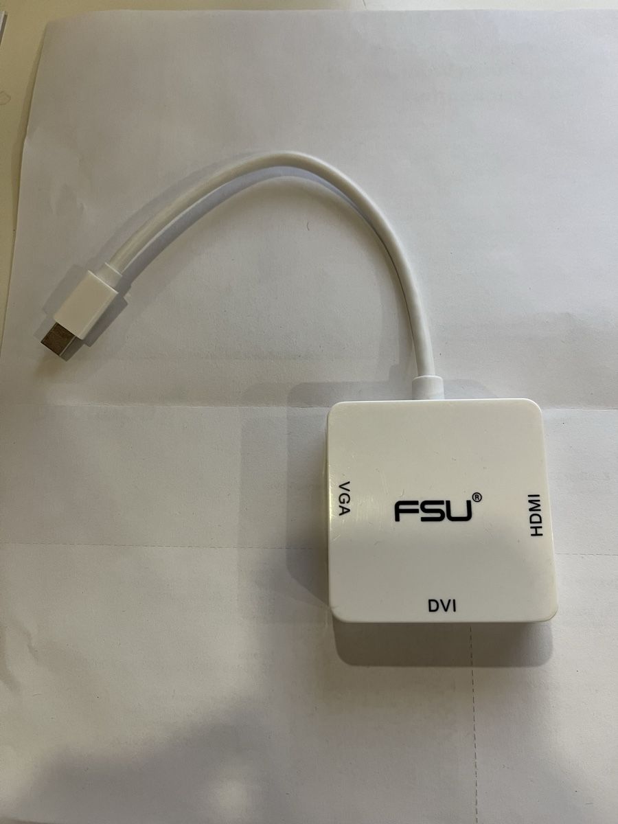 Laufwerke & Adapter: Mini DisplayPort Adapter auf HDMI VGA DVI – Neu (gemäss Beschreibung) aus Niederwil AG von VST92 2